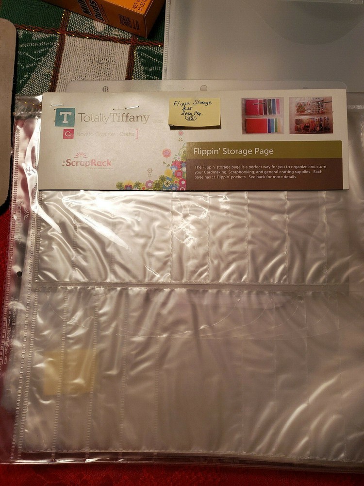 Scrap Rack Oraganization Pages