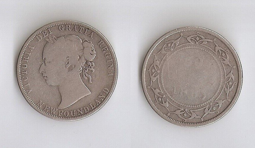 Canada Newfoundland 50 cents 1885