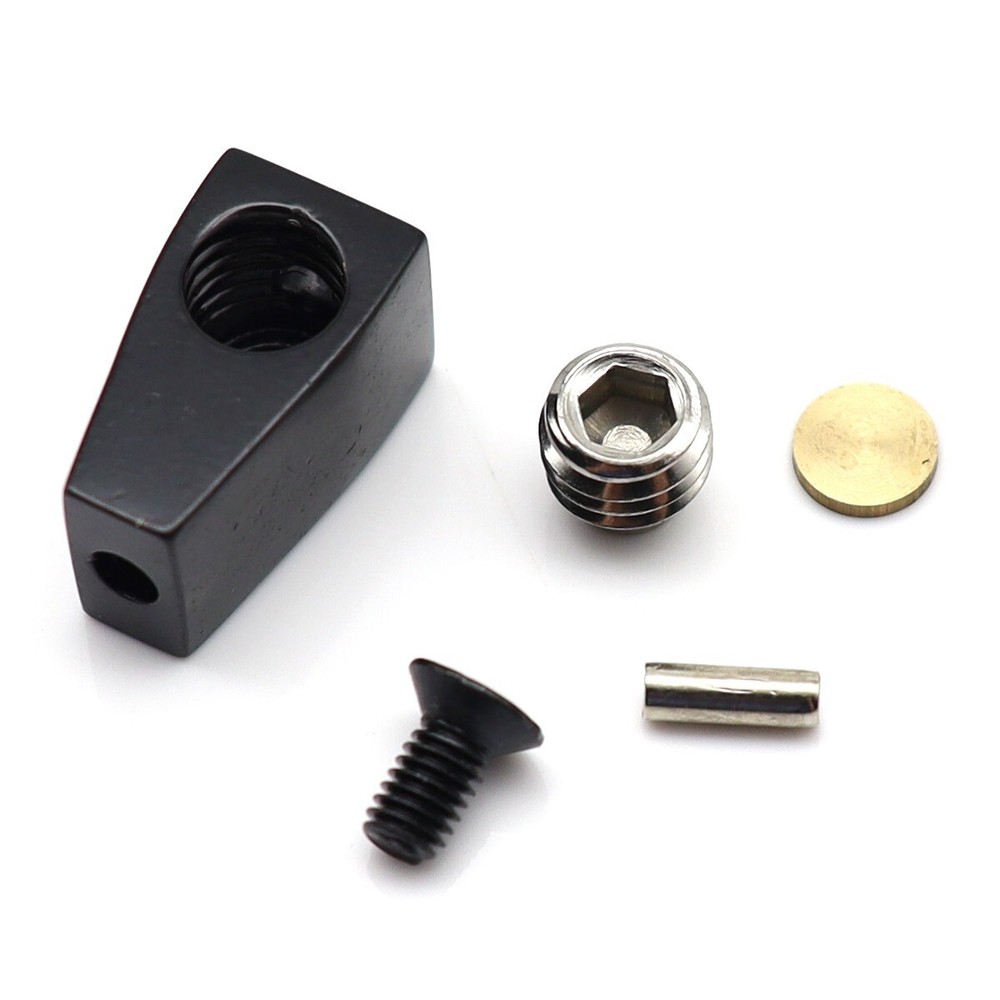 6 String Headless Electric Guitar Nuts Single String Nuts Split Type Nuts Black