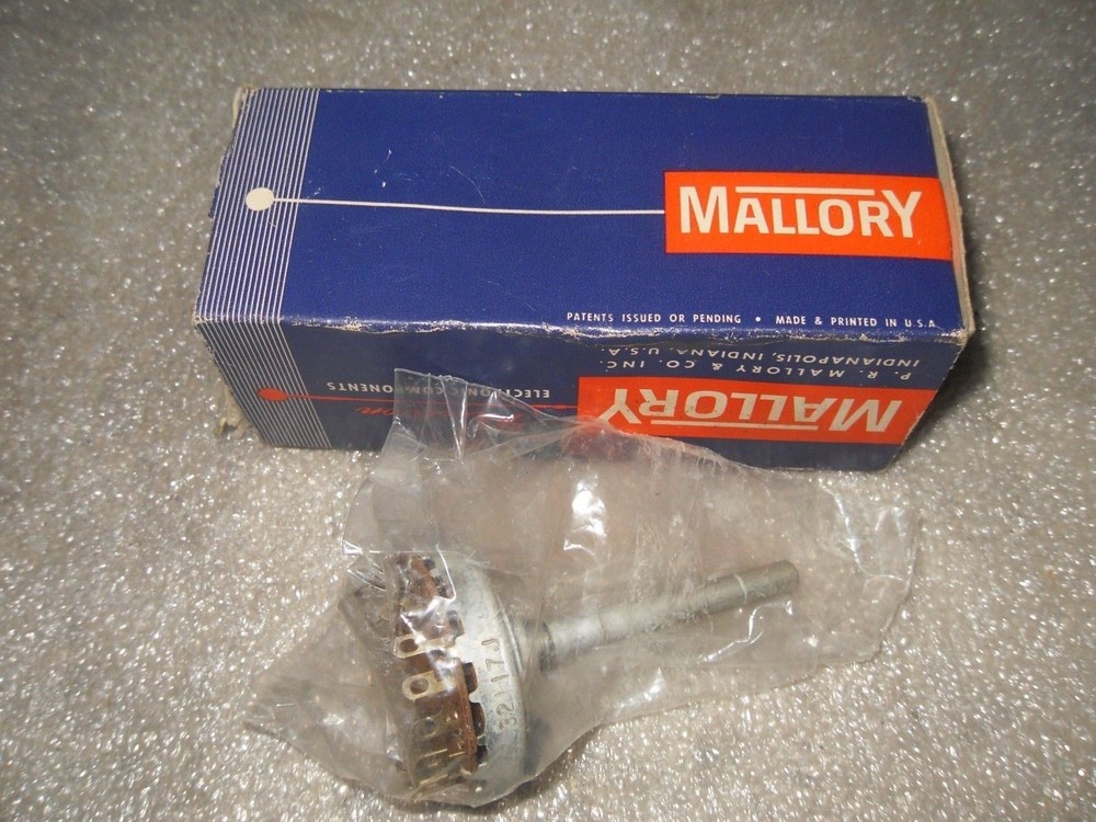 Mallory 32117J 2-17 Position Rotary Switch