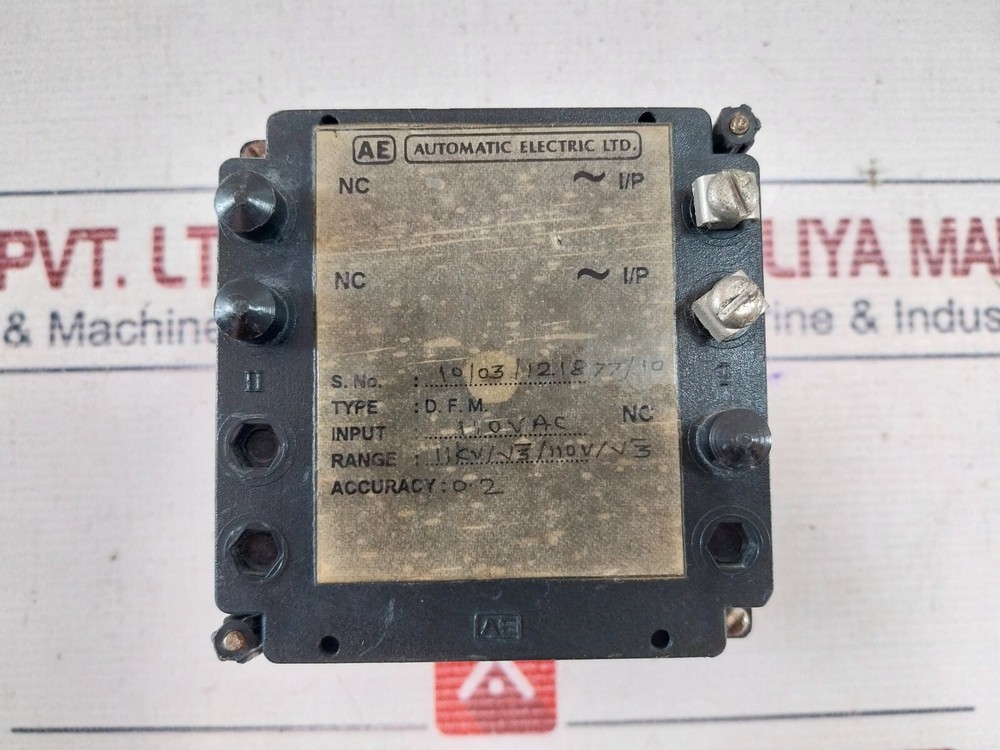 AE D.F.M. Digital Frequency Meter 110VAC