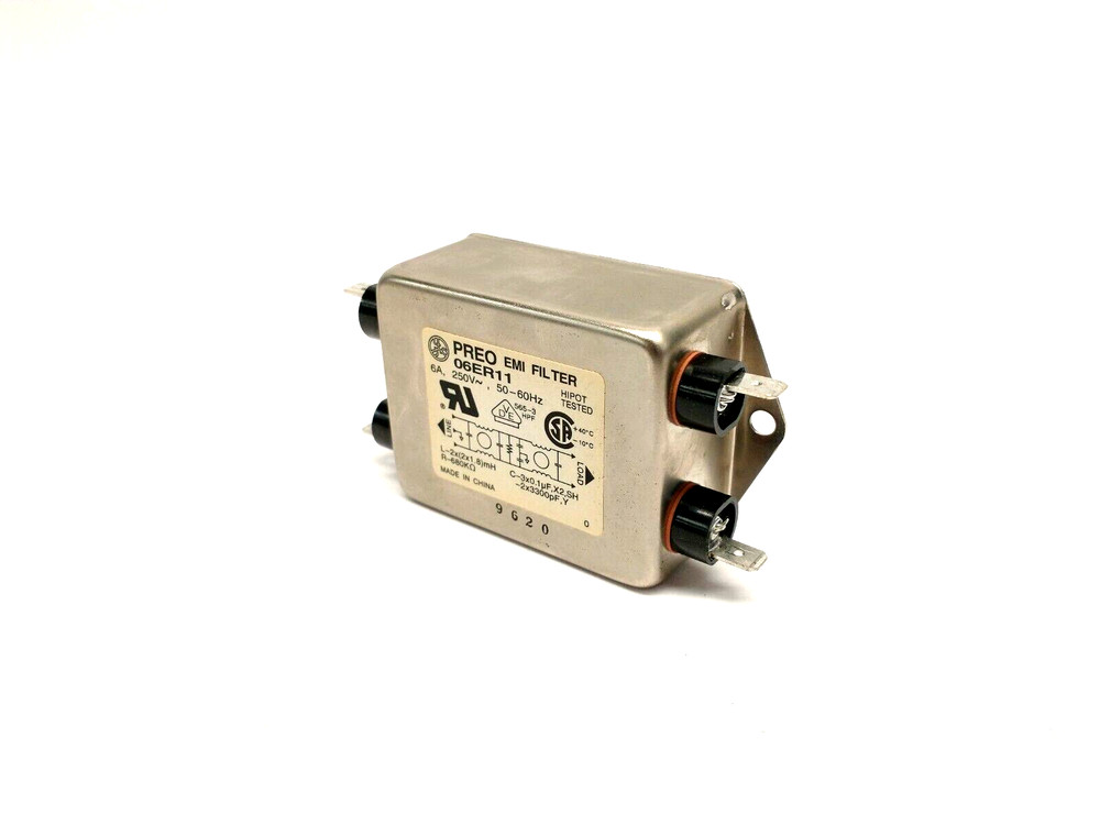 Preo 06ER11 EMI Filter 250V 6A