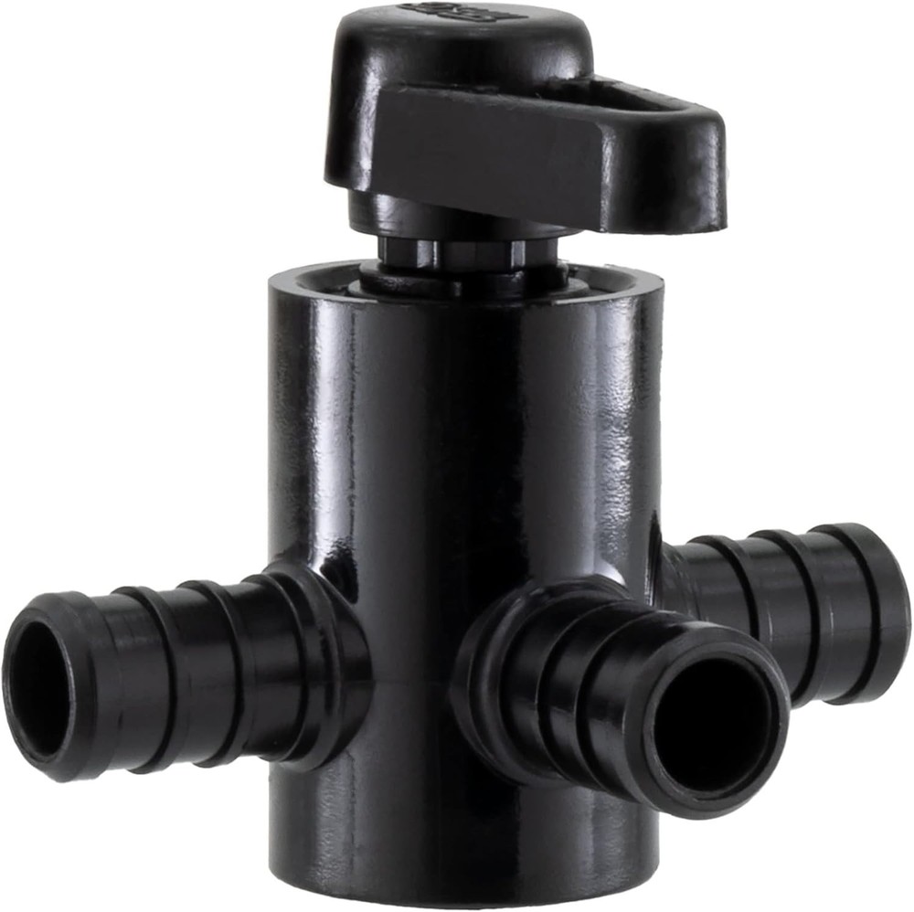 Efficient 1/2" Three-Way Valve for RV Water Heaters | Winterizing Essential