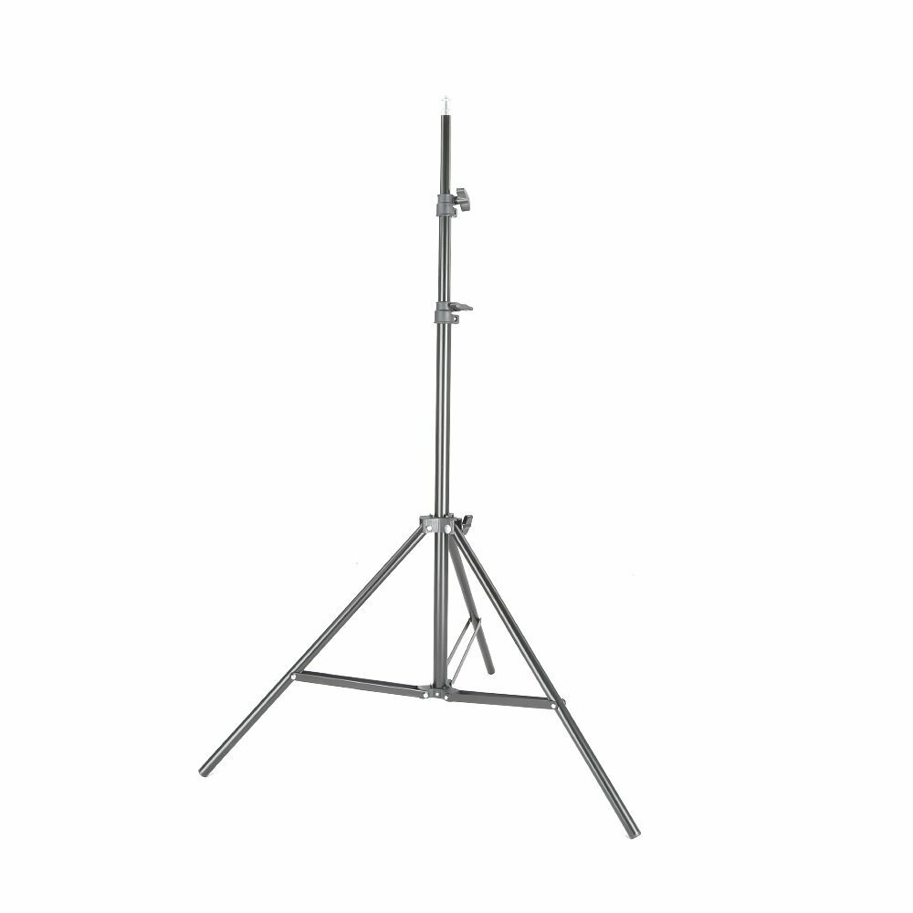 US 2m Studio Photography Flash LED Video Camera Adjustable Light Stand