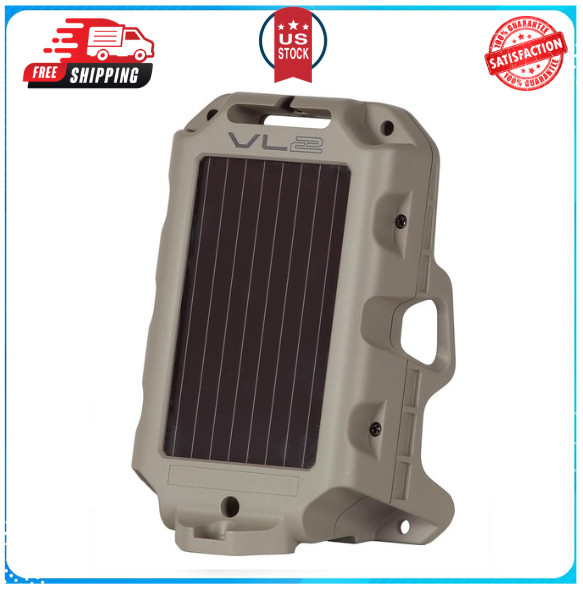 Night Hunting Green Light with Solar Panel - Motion Sensor Feeder Illuminator