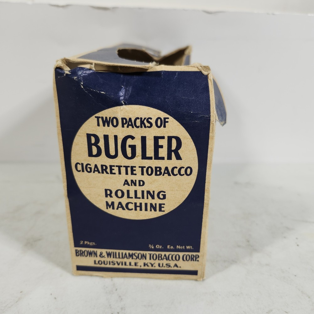 Vintage Bugler Thrift Kit Cigarette Rolling Machine in Original Box
