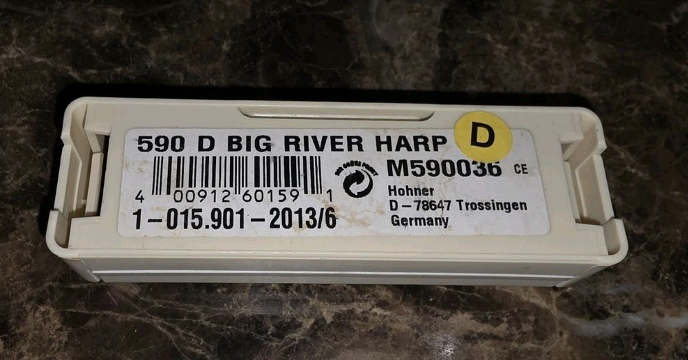 Hohner Big River Harp Harmonica With Case Made In Germany