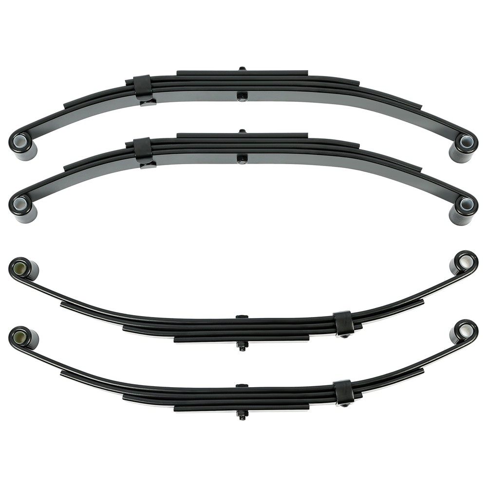 Tandem Trailer Axle Suspension Kit W/Leaf Spring Equalizer Shackle Strap 3500LB