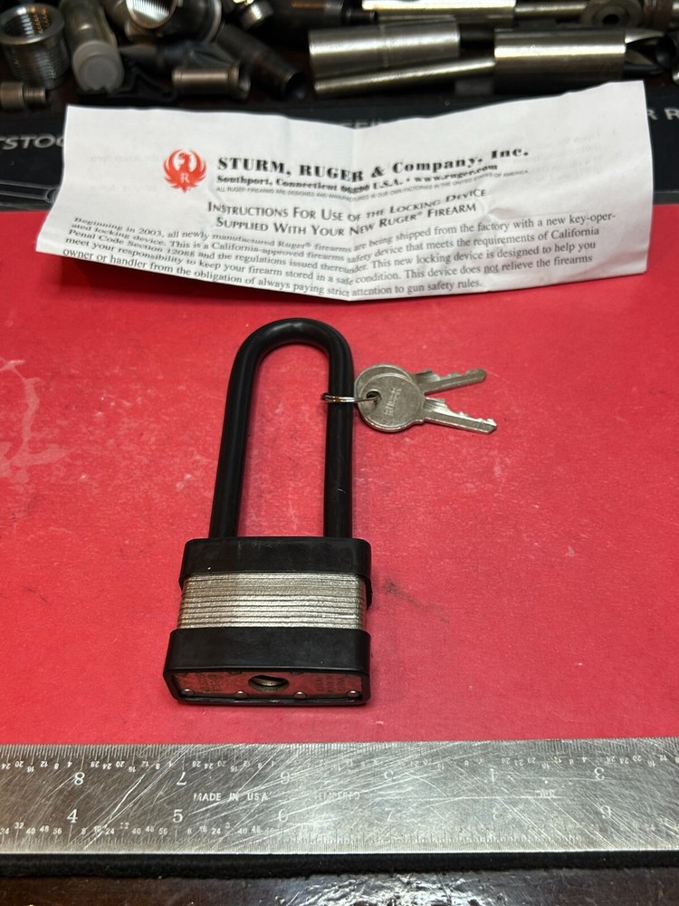 Ruger Pad Lock 3- 3/4" length (NEW)