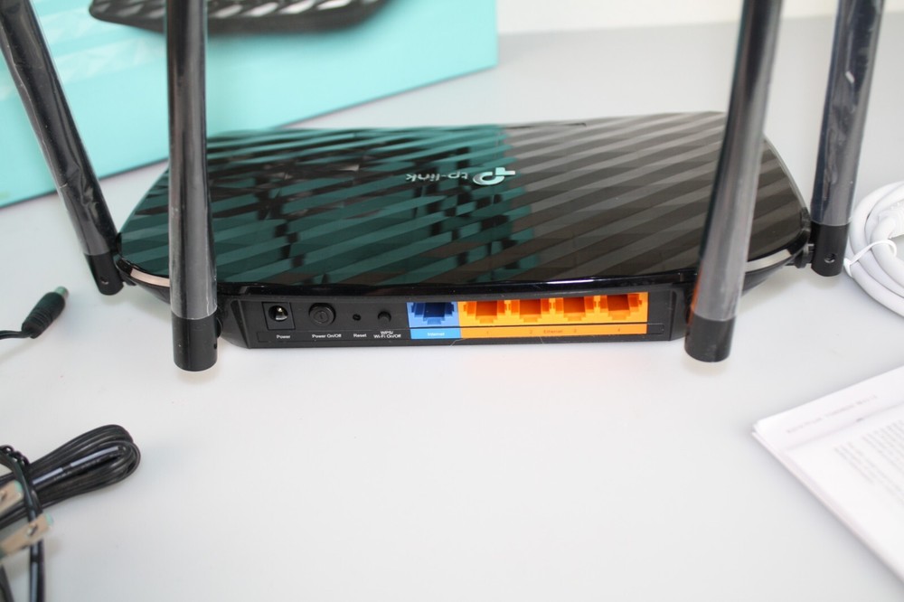 TP-Link AC1200 Smart WiFi Router - Black