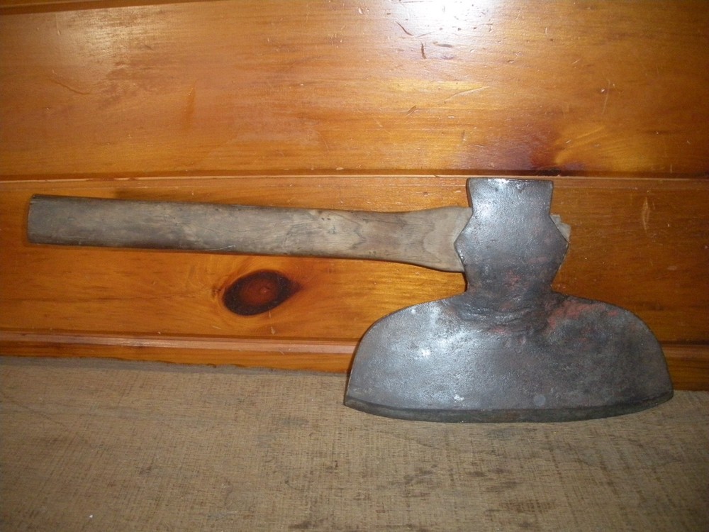 Vintage SIMMONS SUPERIOR Hewing Broad Axe / 12" Bit