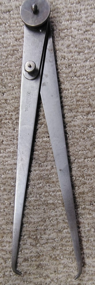 🗽 VINTAGE STARRETT 20" ID/OD CALIPER