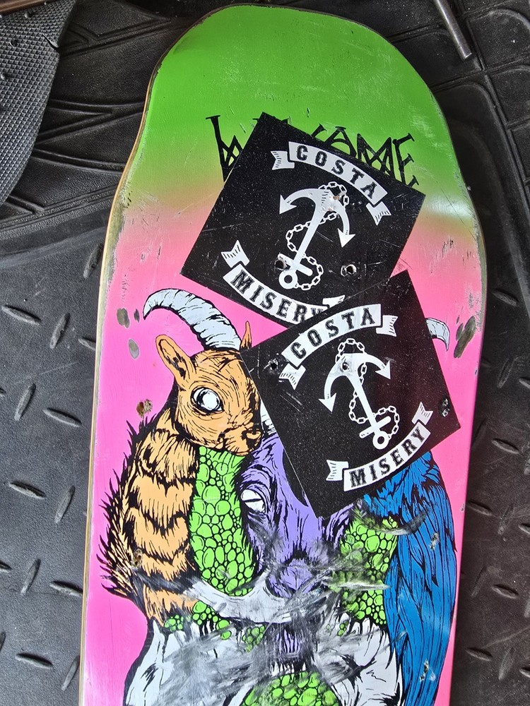 Welcome Nolan Johnson Skateboard