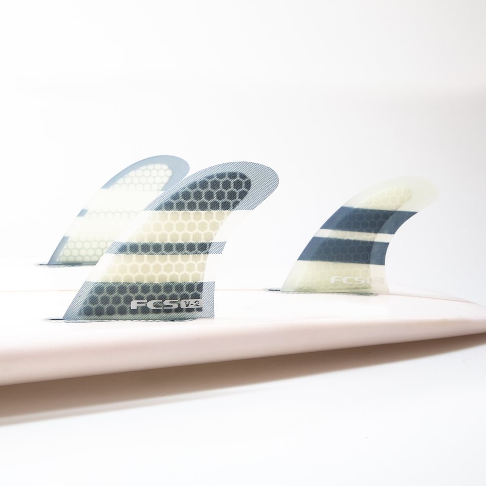 FCS V2 PC Tri-Quad Fin Set