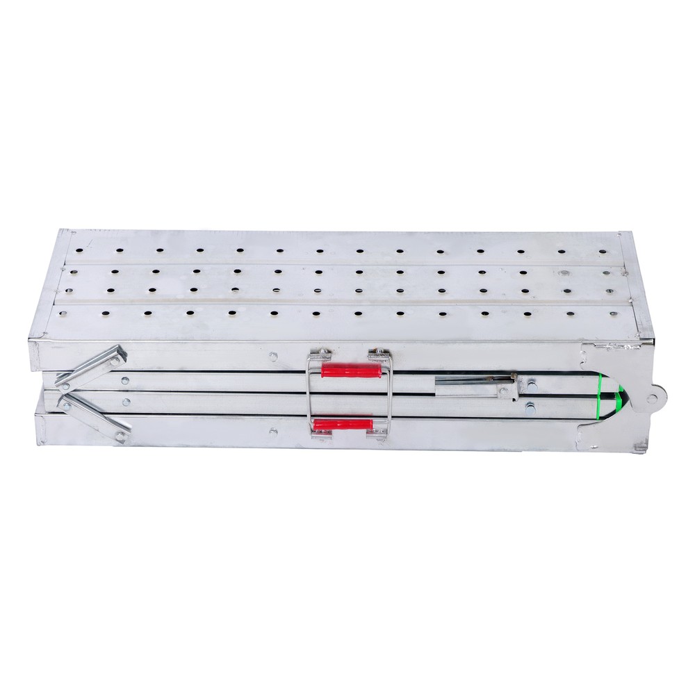 Folding Scaffolding, 1.6m Adjustable Lift Height Work Platform Scaffold Portable