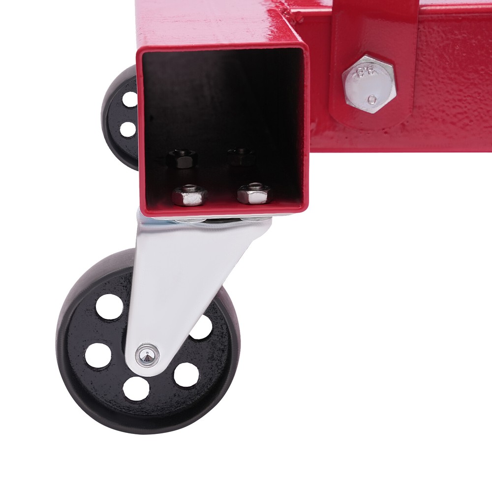 Folding Hydraulic Crane with Engine Leveler - 4409 lbs Capacity Lift Tools