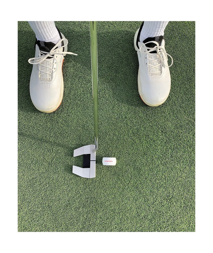 PutterWheel Golf Ball Putting Training Aid (2 Pack) Provides Instant Feedback...