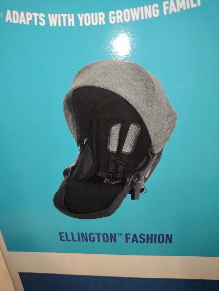 Graco Uno2Duo Stroller Second Seat – Ellington Grey