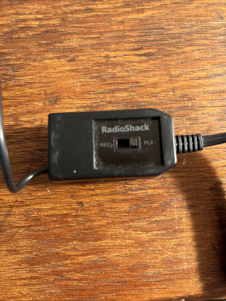 Radio Shack Telephone Handset Phone Mini Recording Control 43-1237 Untested