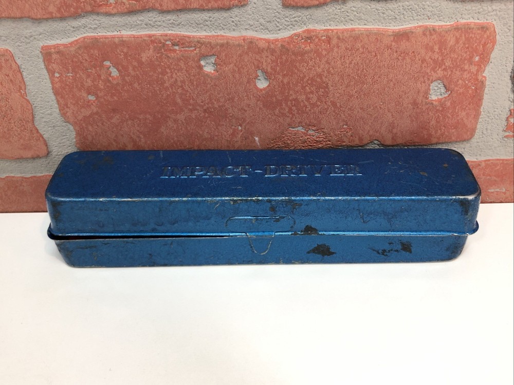 Vesta Impact Driver Type No 2500 Philips Head Flat Bit Case