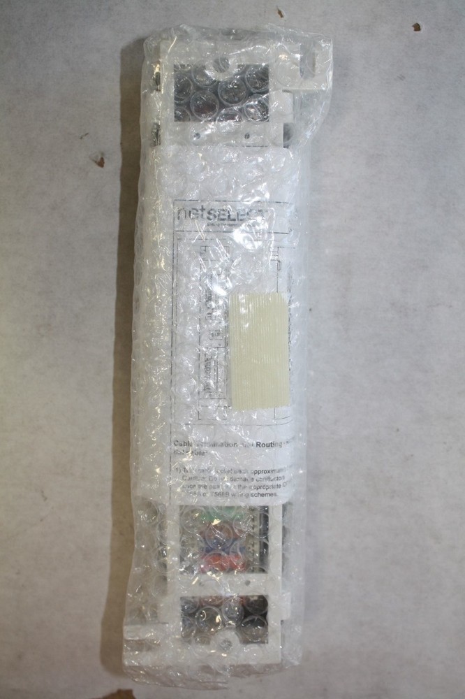 HUBBELL NETSELECT NS5E12U CONSOLIDATION BLOCK