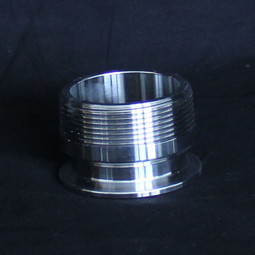 2" Stainless Steel Male NPT Tri-Clover Conversion Plate SS304 Sanitary