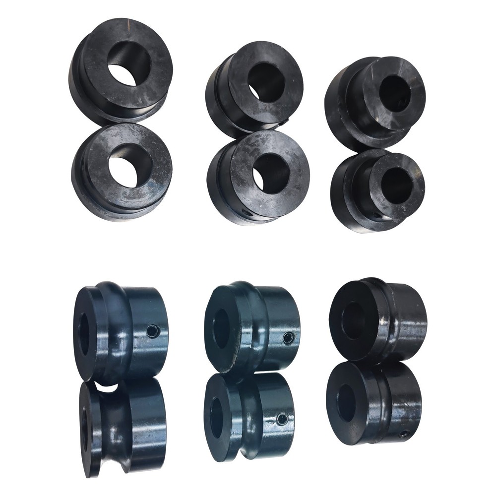 Hand Winding Machine Metal Bead Roller Create Channels Forming Machine 6 Rollers