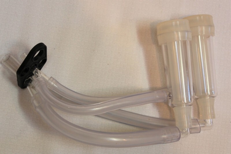 Dwarf Goat Sheep Milker Replacement Claw Cluster: Shell Inflation Silicone Liner