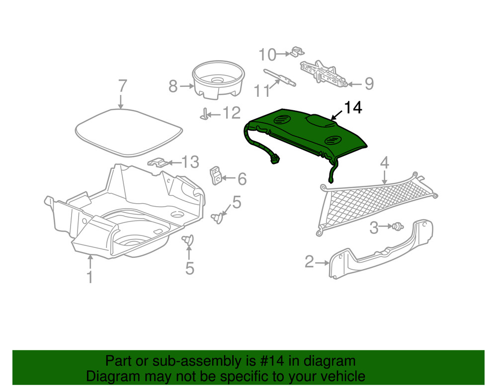 Genuine GM Trim Panel 25704837