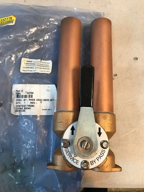 60730 Water Softener Bypass ASSY 5600 W/1 NEW! FREE SHIPPING!