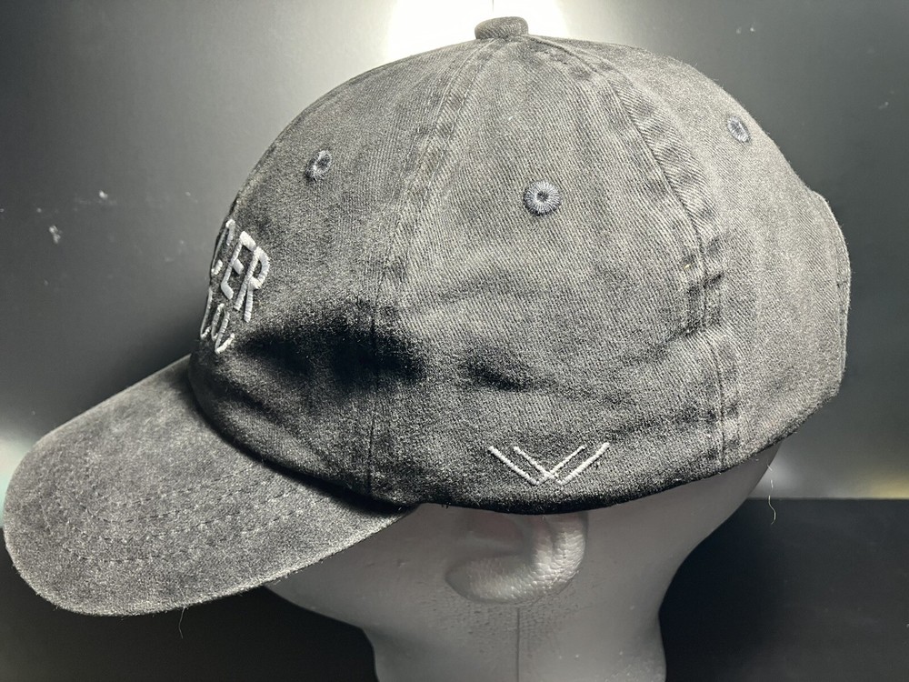 Soccer Mama Hat Cap Vintage Washed, Unstructured, One OSFA Strap Back, Grey