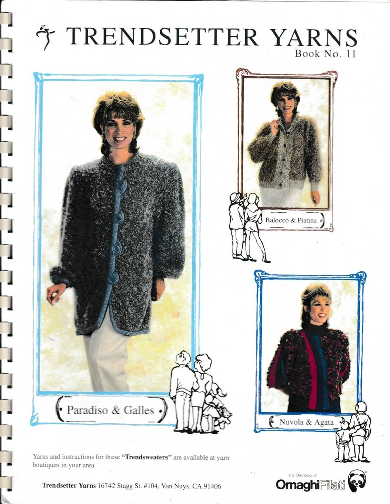 Knit Pullovers and Cardigan Sweaters | Trendsetter Yarns #11