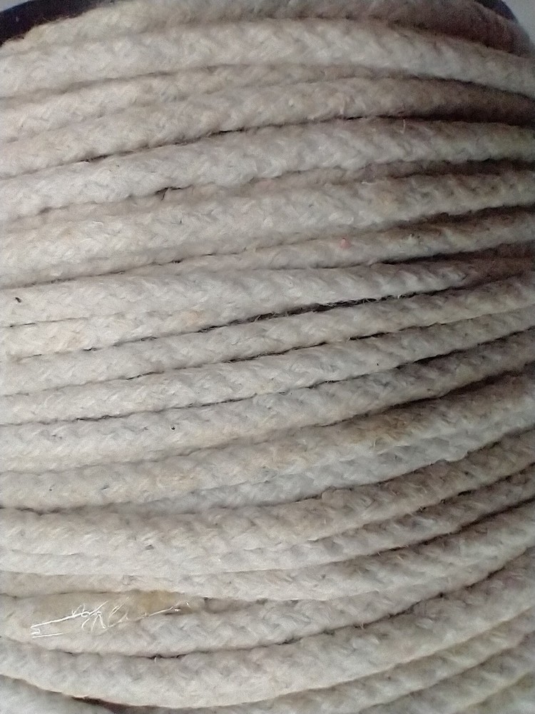 Cotton Cord Diamond Braid 1/8" 600 Ft ... RUSTIC, OLD FASHIONED DESIGN