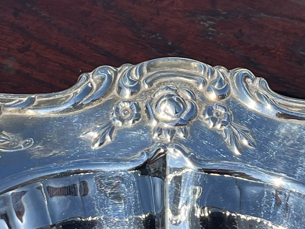 Antique Silver Plate Fruit Bowl