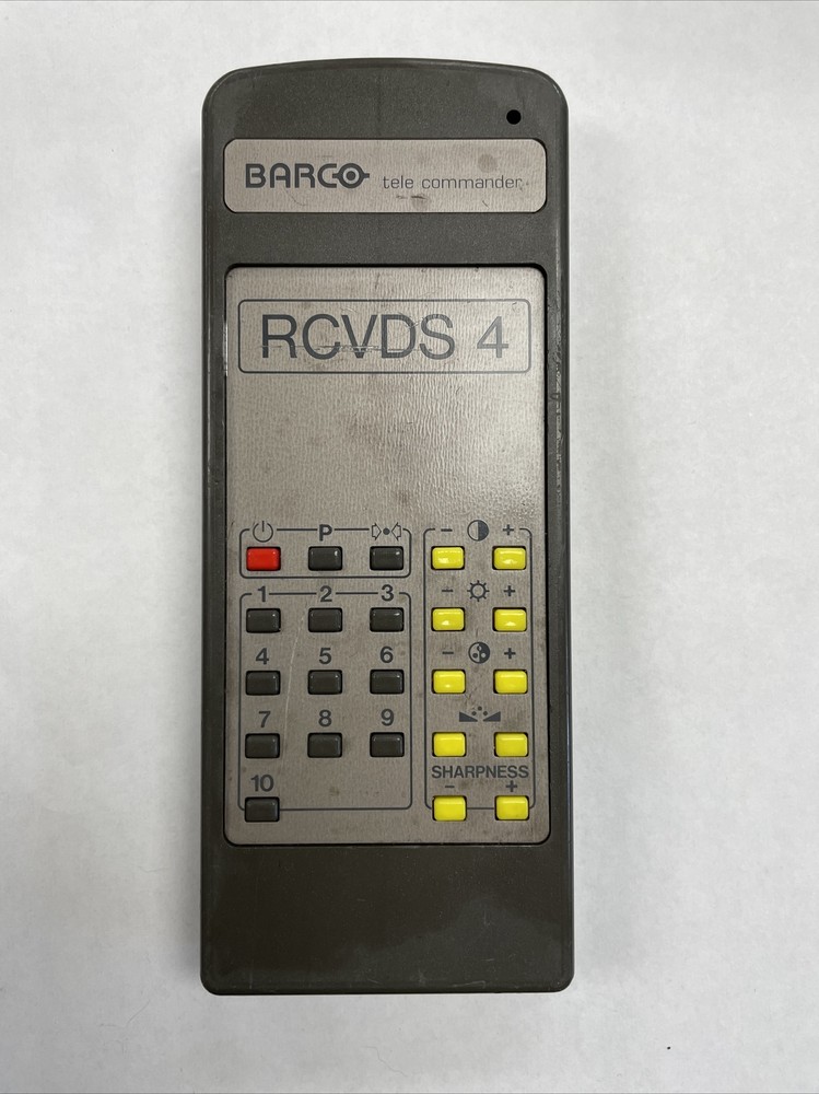 Barco RCVDS4 RCVDS Switcher LCDProjector Remote Control