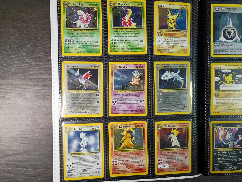 Pokemon Neo Genesis Neo Discovery Complete Master Sets Vintage