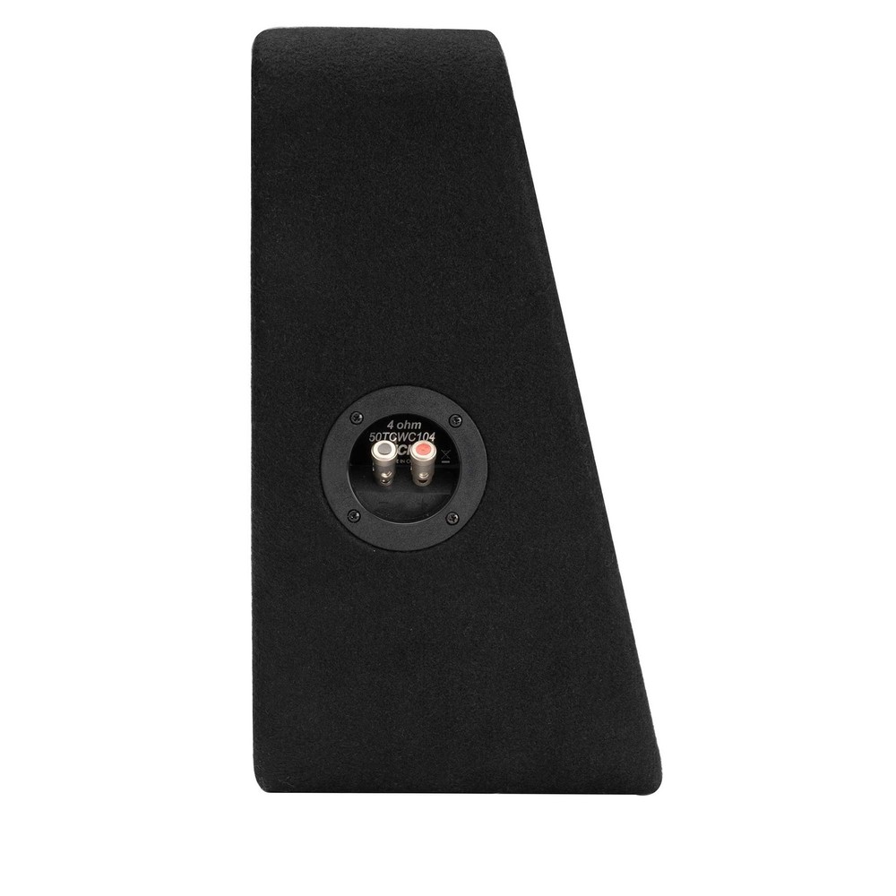 Kicker 50TCWC104 CompC 10" Subwoofer in Thin Profile Enclosure 4-Ohm