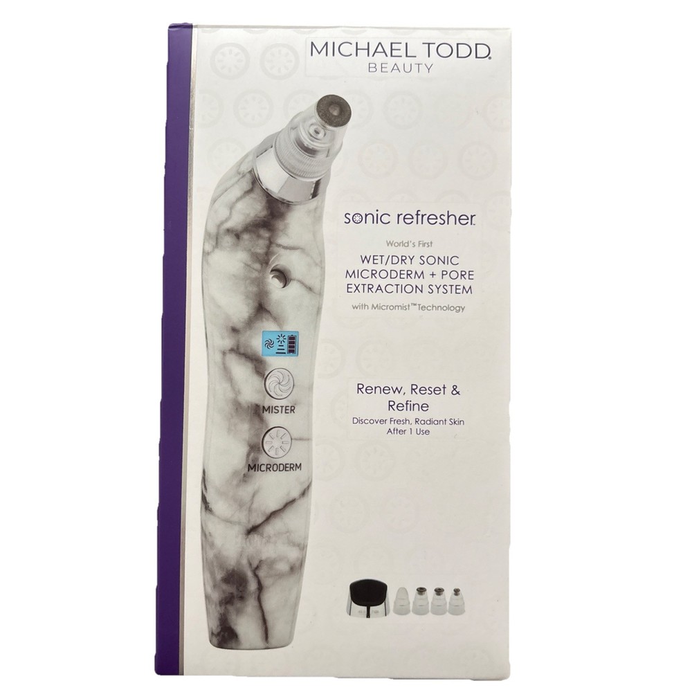 Michael Todd Beauty Sonic Refresher Wet/Dry Sonic Microderm & Pore Extraction