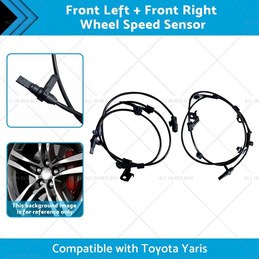 ABS Wheel Speed Sensor Front Right + Left Suitable for Toyota Yaris 2011-2018