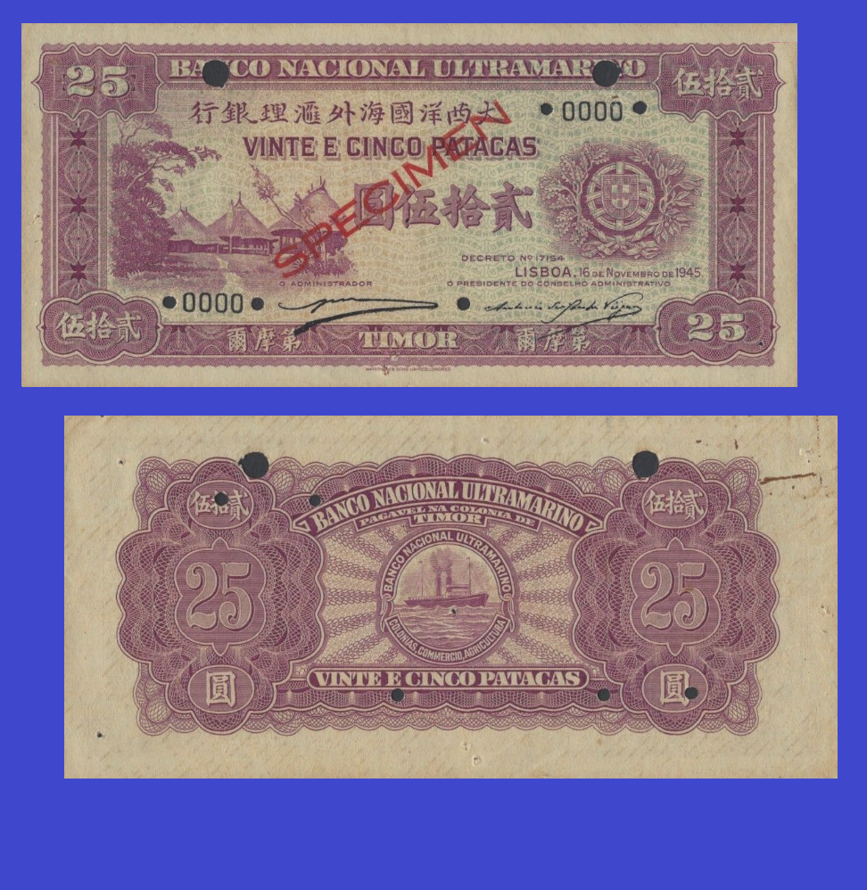 Timor 25 patacas 1945 - Copy