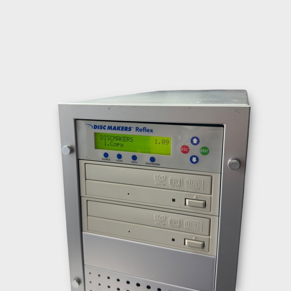 Disc Makers Reflex Reflex2-NEC Drives Disc DVD Duplicating Copying System Tested