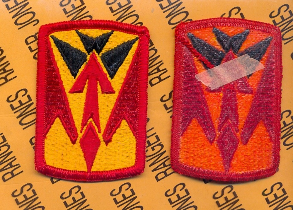 35th ADA Air Defense Artillery Brigade ~3" uniform patch m/e
