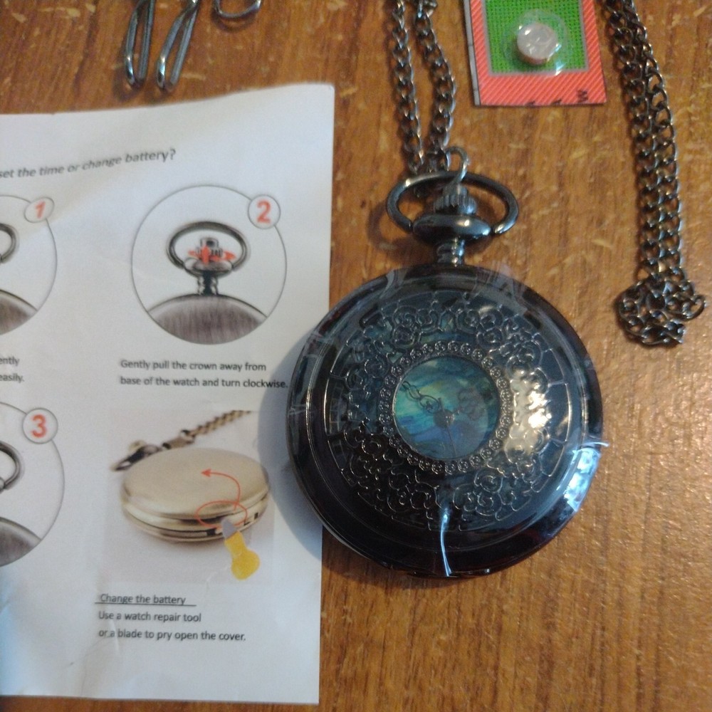 Beautiful Starry Sky Pocket Watch