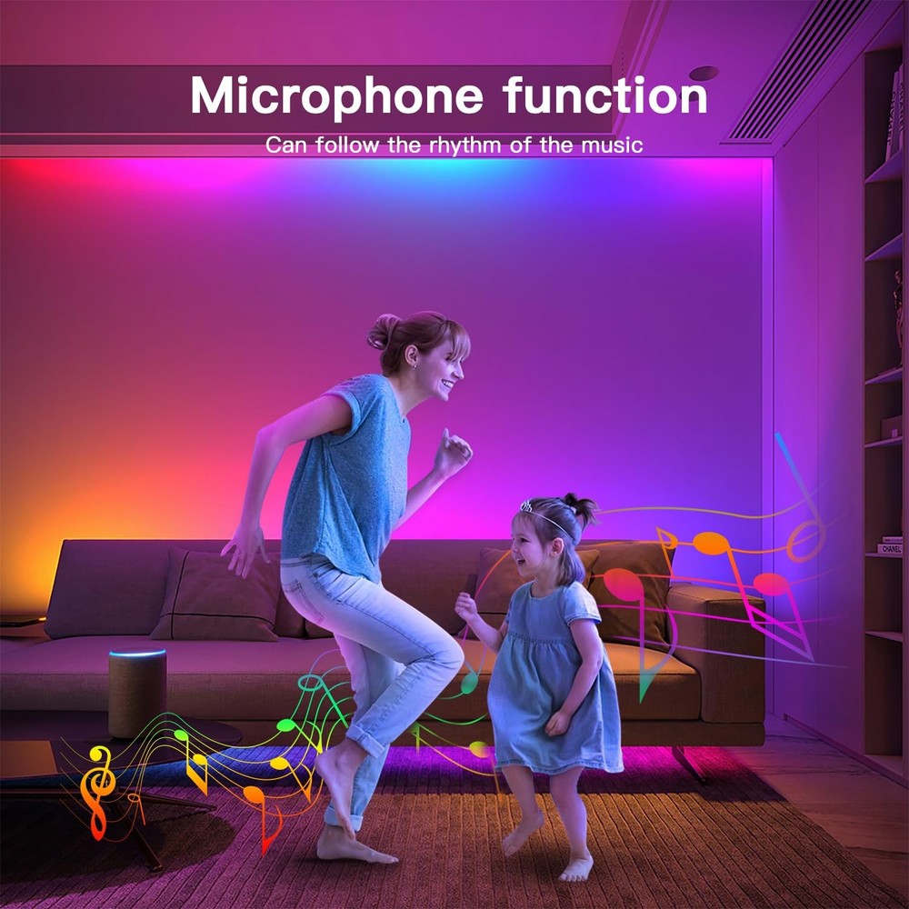 GLEDOPTO ESP32 Mini WLED LED Controller with Microphone DIY Music Dynamic Mod...