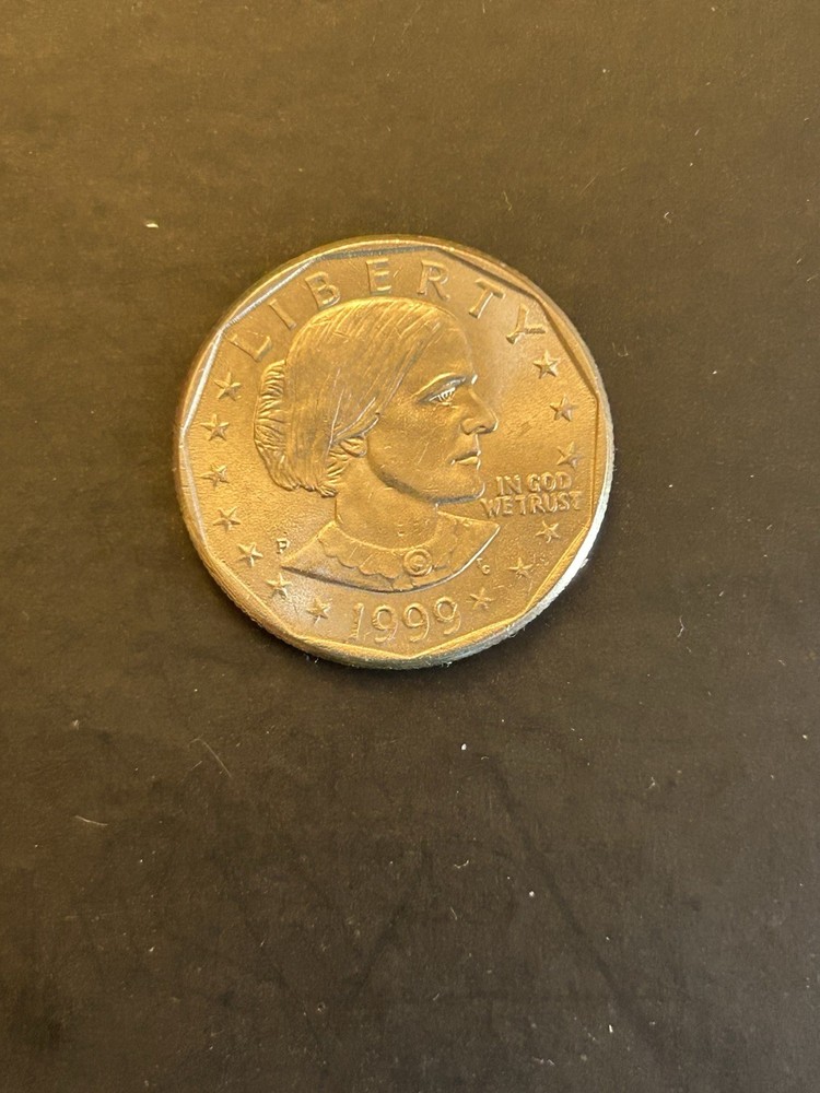 1999-P Susan B Anthony DDO/DDR Mint Error Double Die