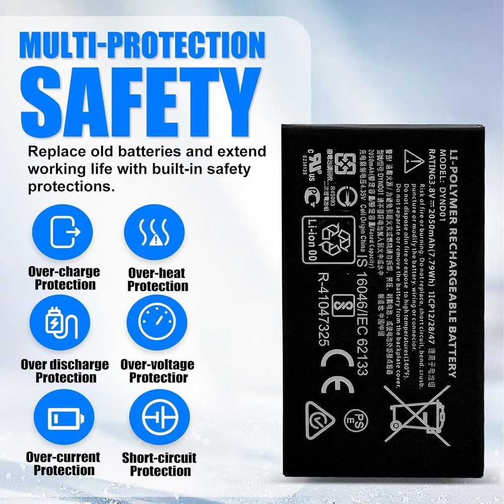 Battery DYND01 For Microsoft XBOX Elite Series 2 1797 Controller