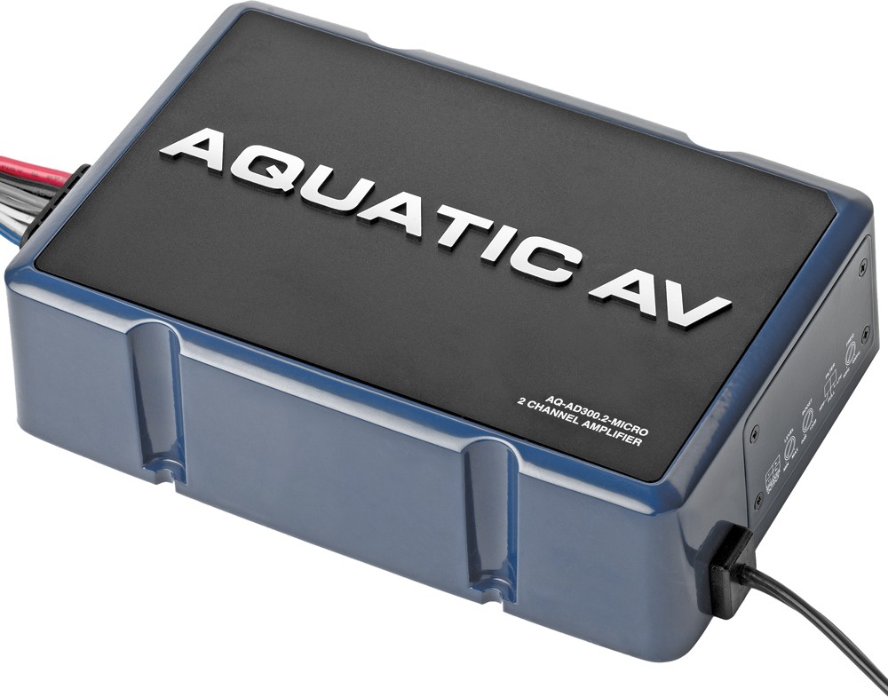 Aquatic Av 2-Channel Amp Micro 300W Audio/Visual/Communication