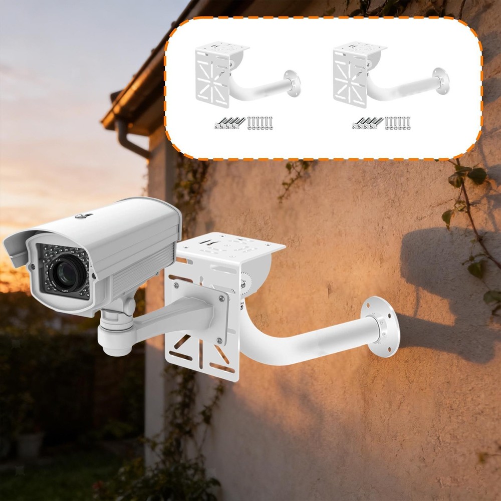 Security Camera Mount Bracket Wall Mounting Bracket Heavy Duty Sturdy