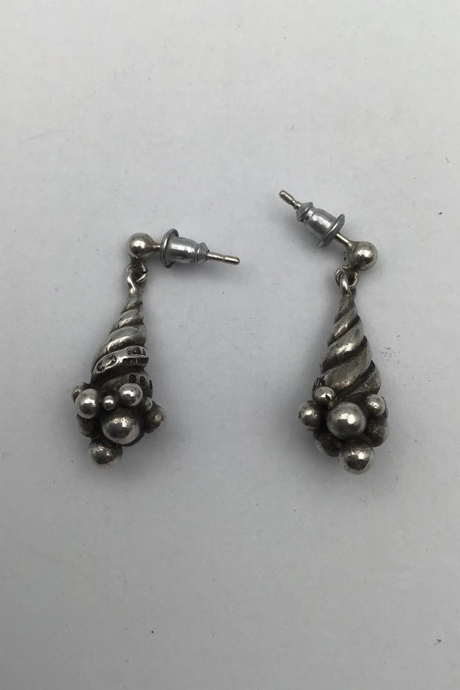Georg Jensen Sterling Silver Earrings No. 363