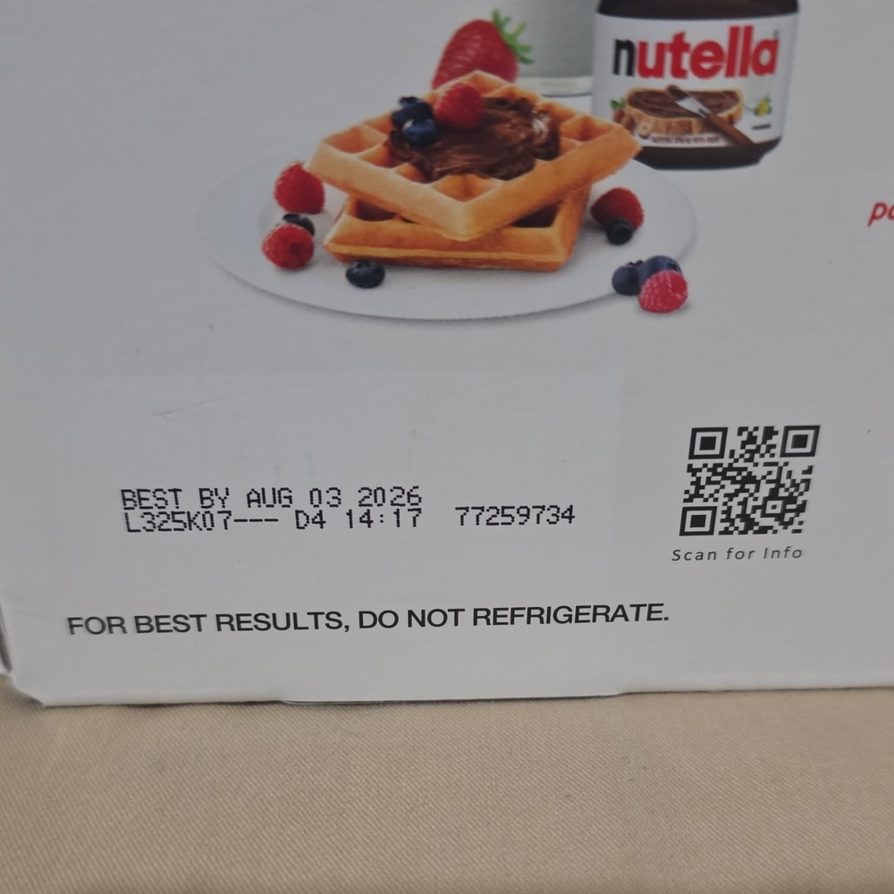 Nutella & Go! Hazelnut Spread with Breadsticks 16 Pack, 29.3 oz Total